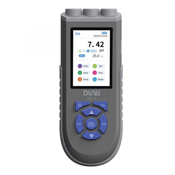 DLAB 掌上型多參數pH/ORP/電導度/TDS/比阻/鹽度計 DPC10