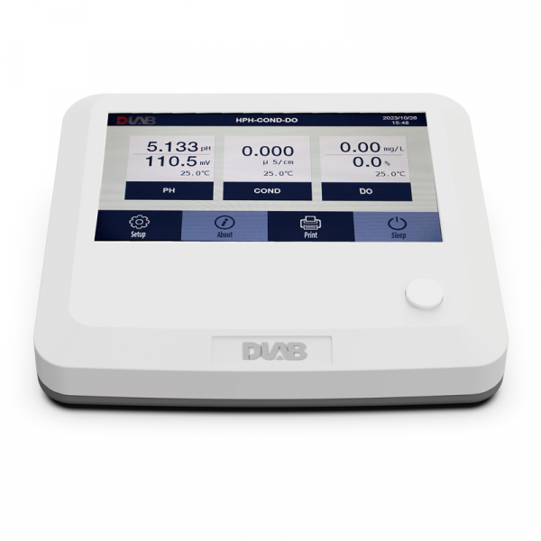 DLAB 桌上型電導度/TDS/比阻/鹽度計 觸控式 DEC100T