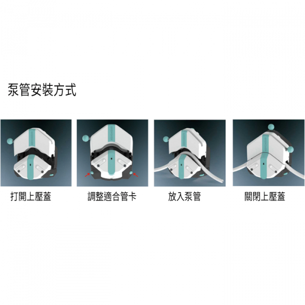 蠕動幫浦泵頭 EZ型