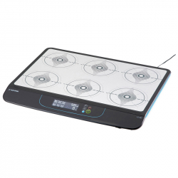 磁力攪拌器 LCD 六點式 鋁製盤面 2Lx6 1500rpm LS-6D 100~240V