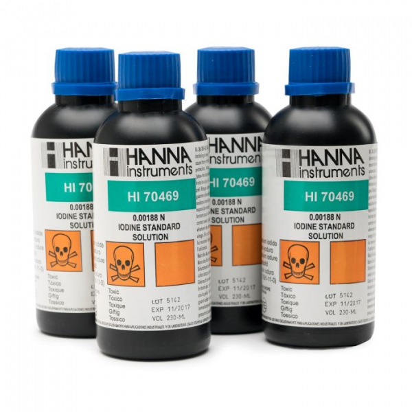 0.00188n 碘標準溶液 (4*250mL) HI70469