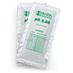 專業級 pH 5.00標準液 (@25℃) 20mL x 25包 HI50005-02