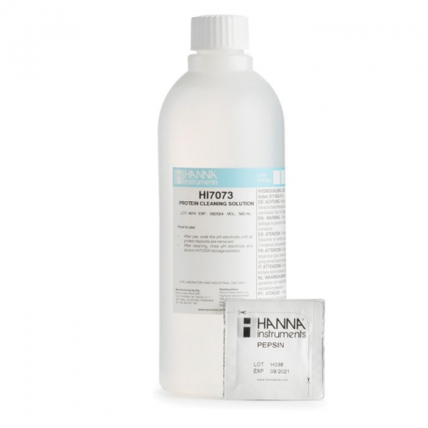蛋白質電極清潔液 500 mL HI7073L