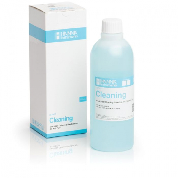 油脂類電極清潔液 500 mL HI7077L