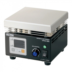 加熱攪拌器 LED 鋁製盤面 19x19cm方盤 300℃ PID定時型 大黏度用 VPHS-190A 100V