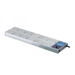 磁力攪拌器 類比 十二點式 不鏽鋼盤面 500mLx12 1700rpm KSS-12 100V