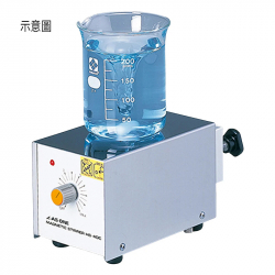 磁力攪拌器 類比 不鏽鋼盤面 500mL 1000rpm電池式 HS-4DC DC6V/100V