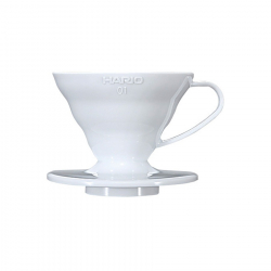 V60樹脂濾杯 白色 1~2杯(VD-01W)