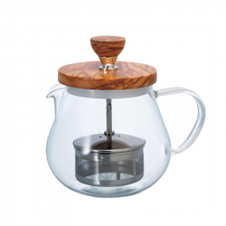 橄欖木濾壓茶壺 450ml/700ml(TEO-45-OV/TEO-70-OV)