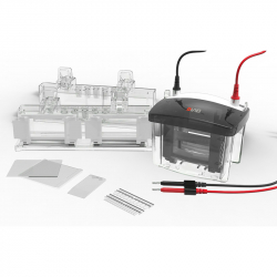 垂直電泳槽 四板 DL-Mini04