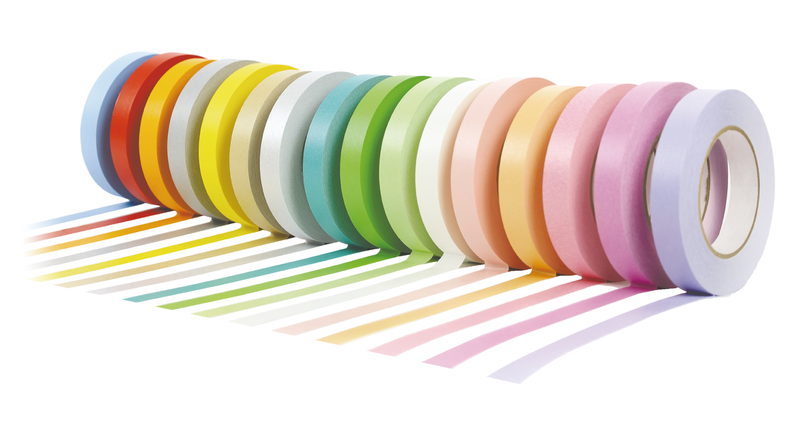 彩色標籤膠帶主視覺