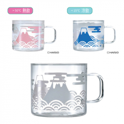FUJI變色玻璃杯 330ml(TCM-1-FJ) 富士山杯 送禮首選