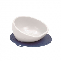 短毛貓專用磁碗 75mL 藍色墊(PTS-NYS-DBU-SH)/紅色墊(PTS-NYS-R-SH)