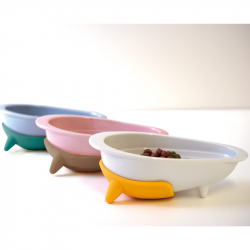 長嘴犬專用磁碗 300mL 天空藍(PTS-WP-BGR)/櫻花粉(PTS-WP-PPR)/潔淨白(PTS-WP-W)