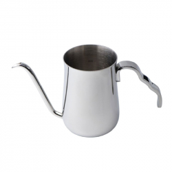 鏡面不鏽鋼手沖壺 400ml 細口壺 台灣製造(MK-400-SL)