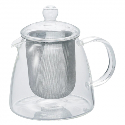 極簡花茶壺 700ml 日式透明玻璃茶壺 花茶壺 泡茶壺 花草茶壺 （CHEN-70T）