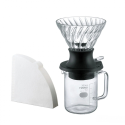 Switch浸漬式濾杯手沖壺組 300ml 含濾紙 浸泡濾滴兩用 手沖咖啡壺組 SSD-5012-B