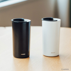 真空雙層保溫隨行杯 350ml 陶瓷塗層 可搭V60濾杯 白黑 CTF-350-W CTF-350-B