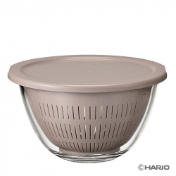 5 way 耐熱玻璃瀝水碗 2200ml