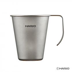 V60鈦金屬杯 350ml 鈦杯  露營咖啡杯 SMTI-35-TSV
