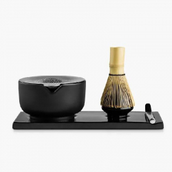 Matcha Set 抹茶碗茶具組 380ml磨砂黑/霧面白/晨霧藍/暮夜紅