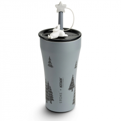陶瓷保溫杯 防漏吸管 星辰森語 MOOMIN 姆明聯名限定款 580ml 20oz