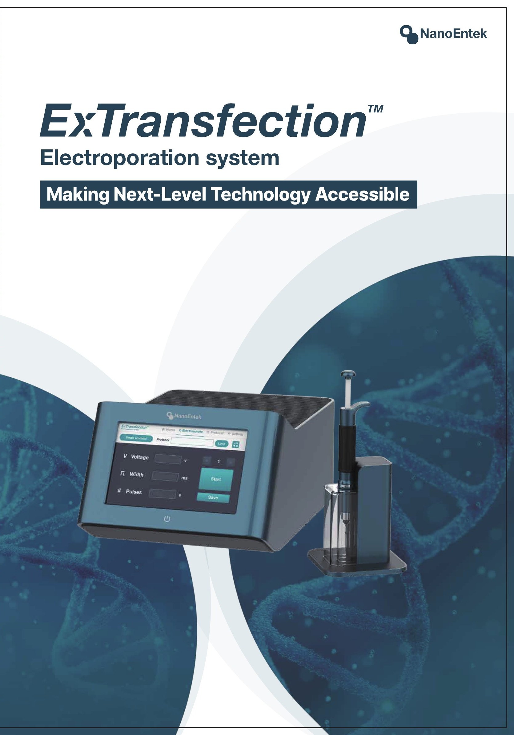 【NanoEntek ExTransfection 電穿孔系統】