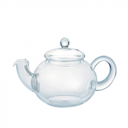 舞動茶壺 500ml 800ml 耐熱玻璃 不鏽鋼濾網 花茶壺  JP-2-SV JP-4-SV