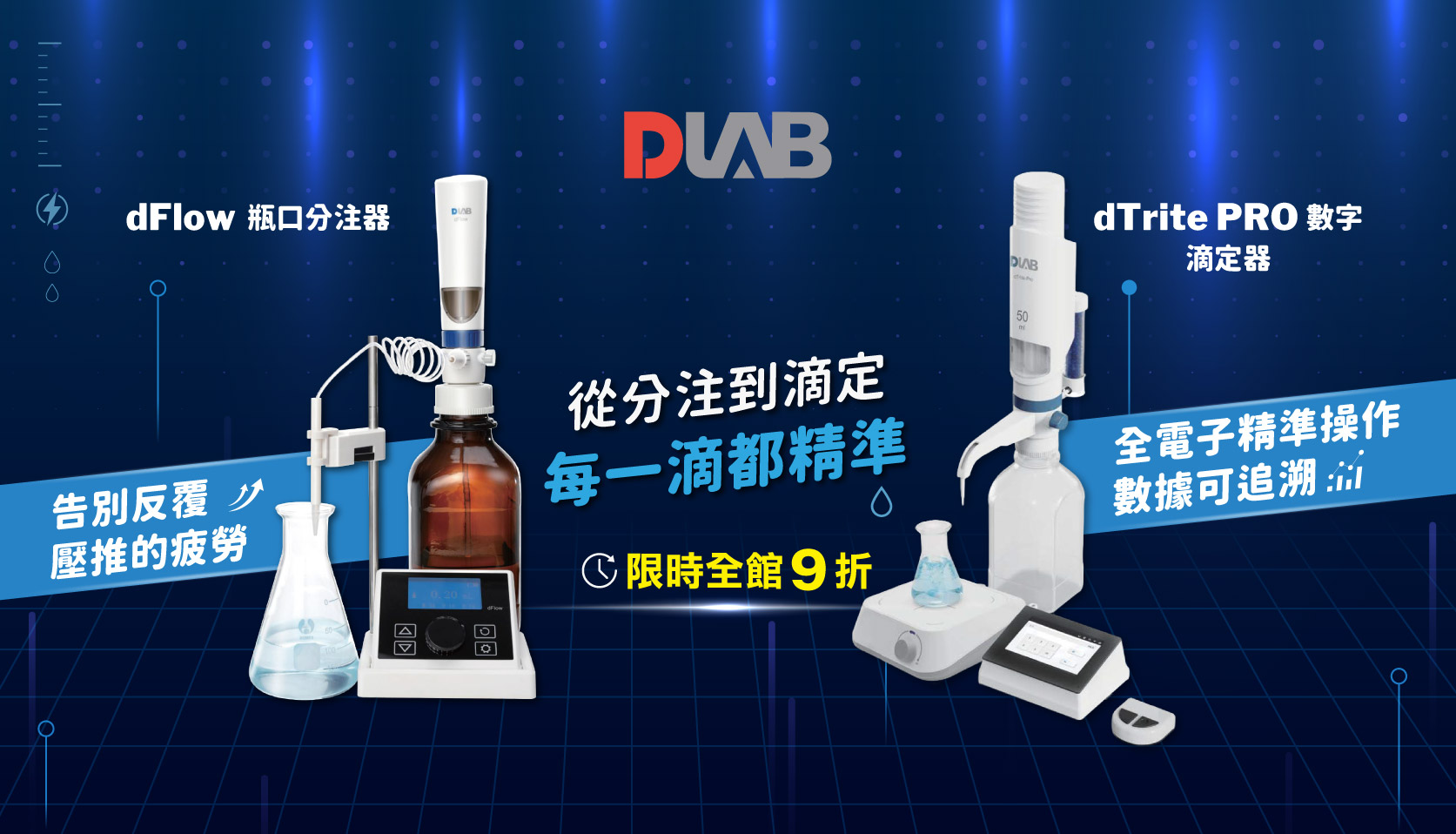 DLAB 滴定&分注系列 全館9折