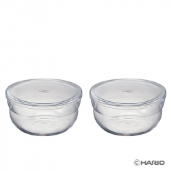 Bowlup 耐熱玻璃保鮮盒組 保鮮碗 350/650/1200ml 日本製